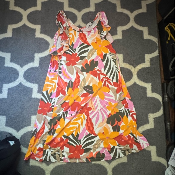 LOFT Multicolor Floral Dress - Picture 1 of 3